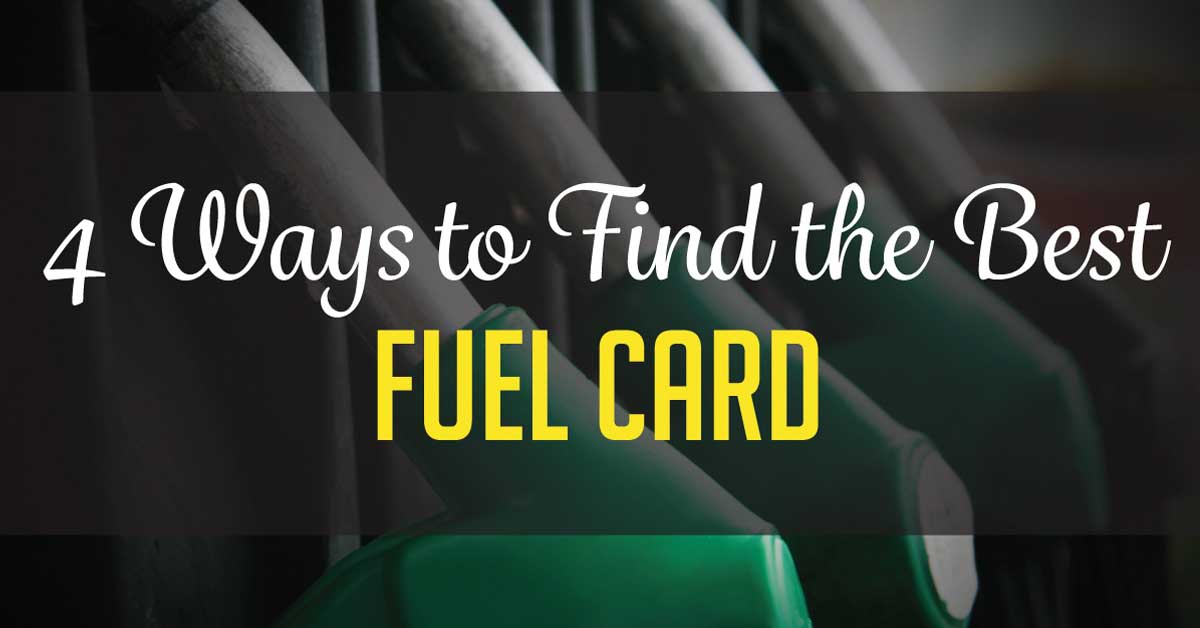 Benefits to Finding the Best Fuel Card