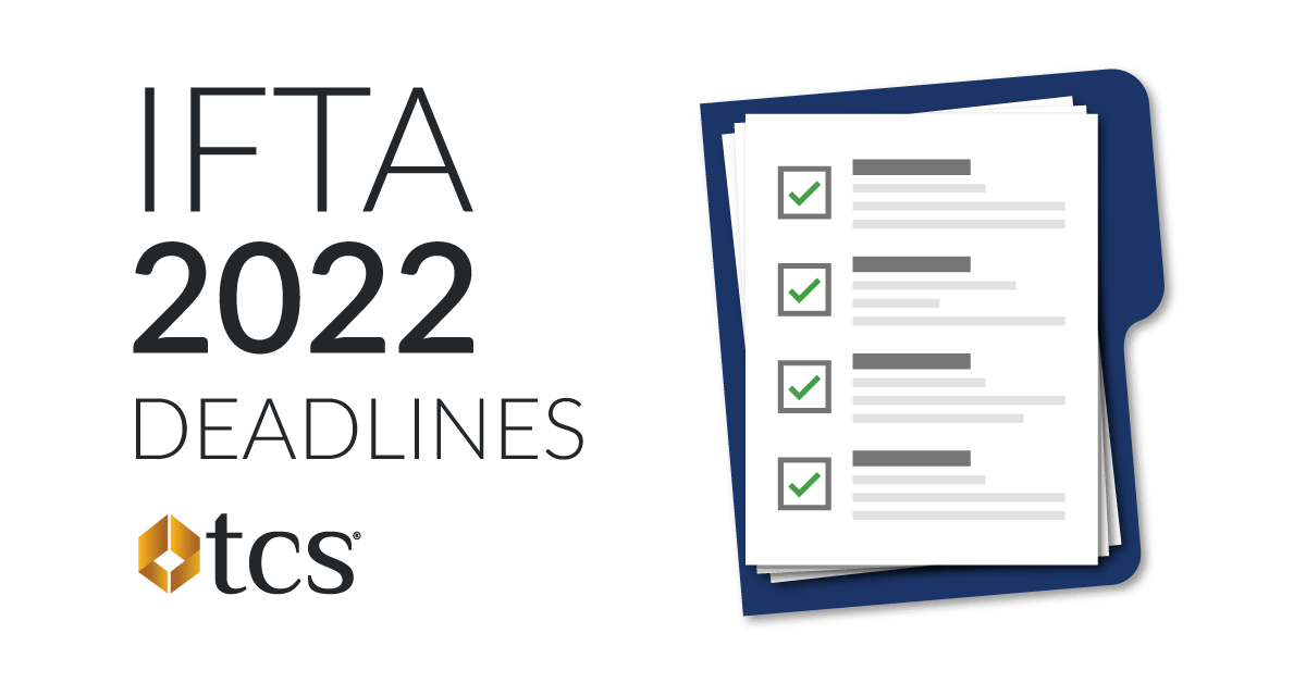 IFTA Report Deadlines For 2023