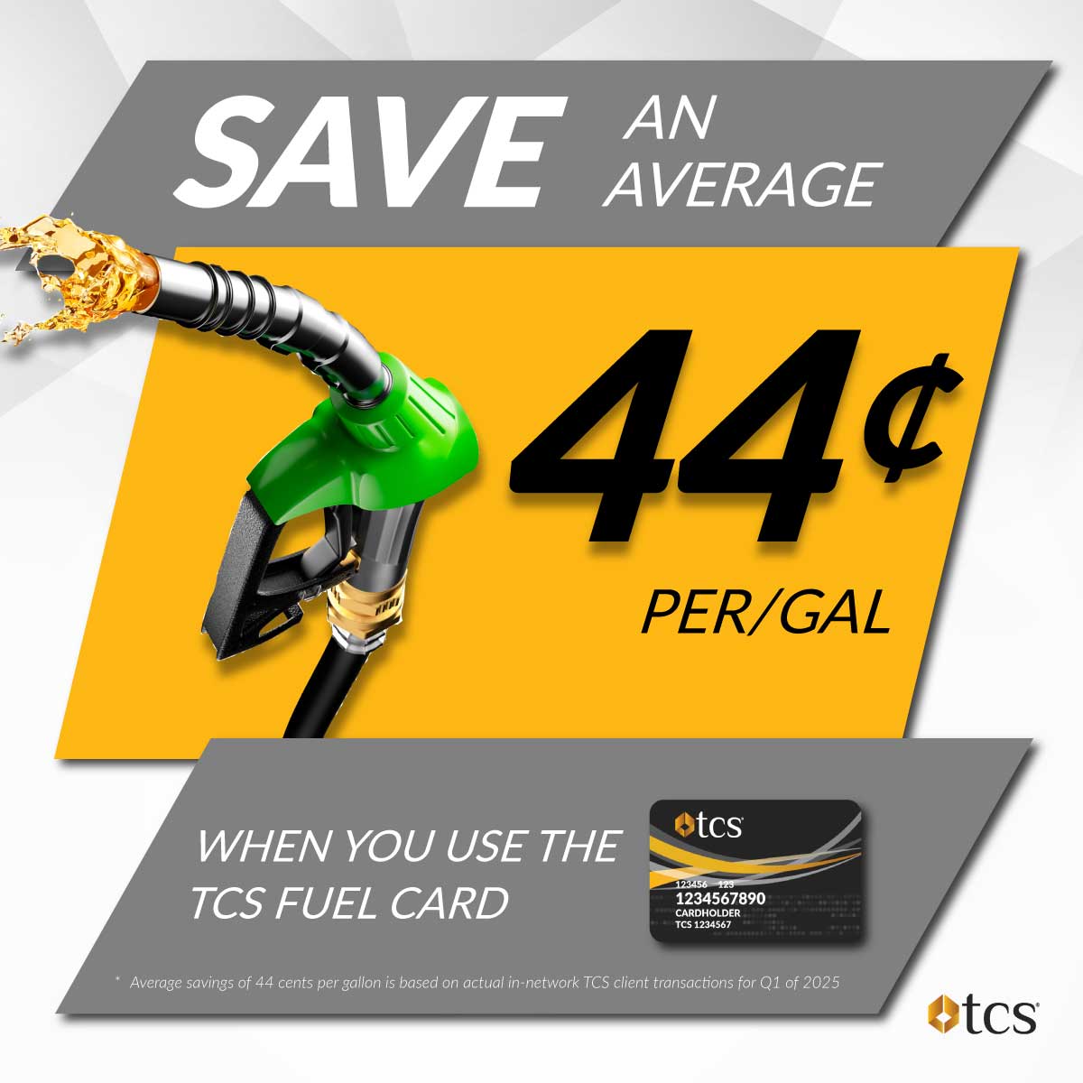 TCS Fuel Discount