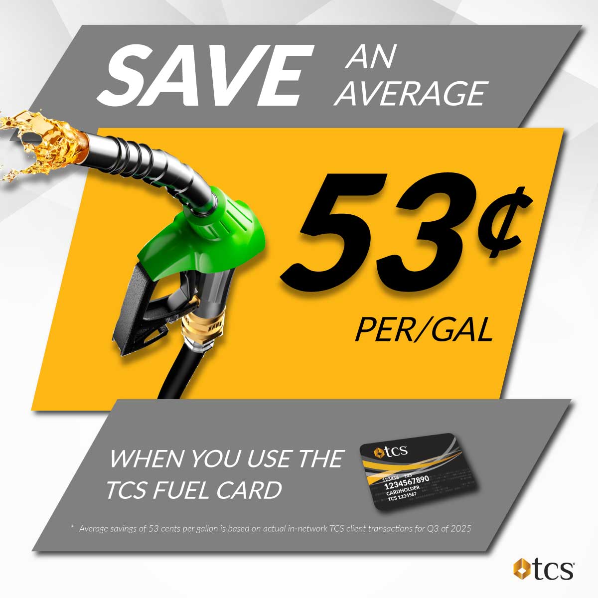 TCS Fuel Discount
