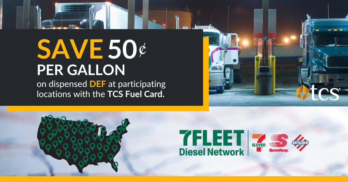 7FLEET Save 50cents per gallon