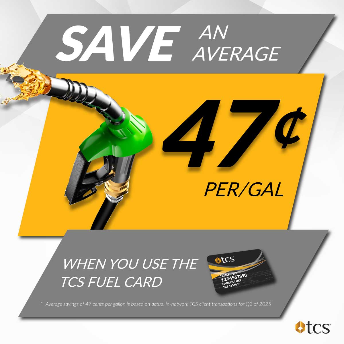 TCS Fuel Discount