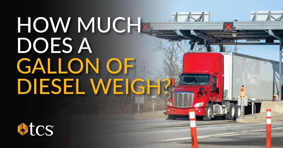 How Much Does a Gallon of Diesel Weigh? A Practical Guide for Truckers