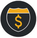 Saved per mile icon