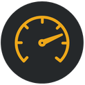 Truck average MPG icon